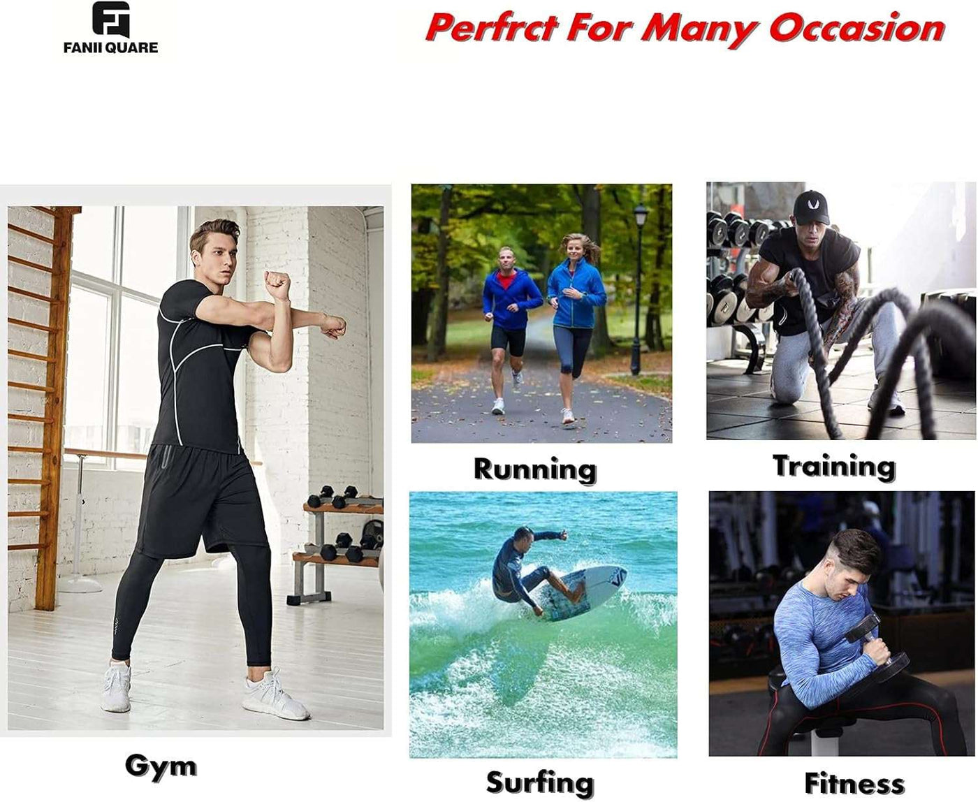 Men's Slim Fit Long Sleeve Dry-Fit Compression Gym Shirt for Ultimate Performance