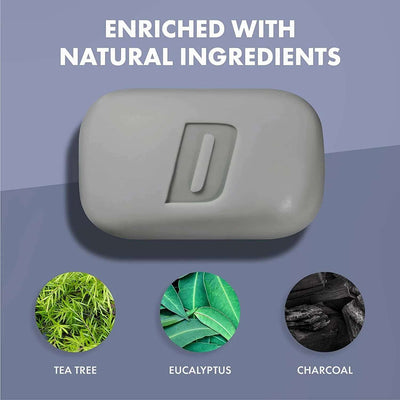 Defense Antifungal Bar Soap | Jock Itch, Ringworm, Athlete'S Foot, Skin Fungus | Medicated anti Fungal Treatment (One Bar with Snap-Tight Case)