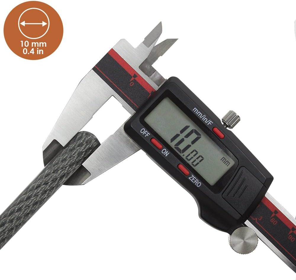 Heavy-Duty 4FT Security Cable Lock