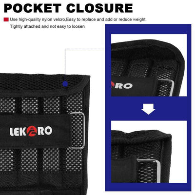 Wrist Arm Weights, Adjustable Wrist Weights, Removable Wrist Ankle Weights for Men Women, for Fitness, Walking, Jogging, Workout, Running, 1Pair 2 Pack,Outdoorfun