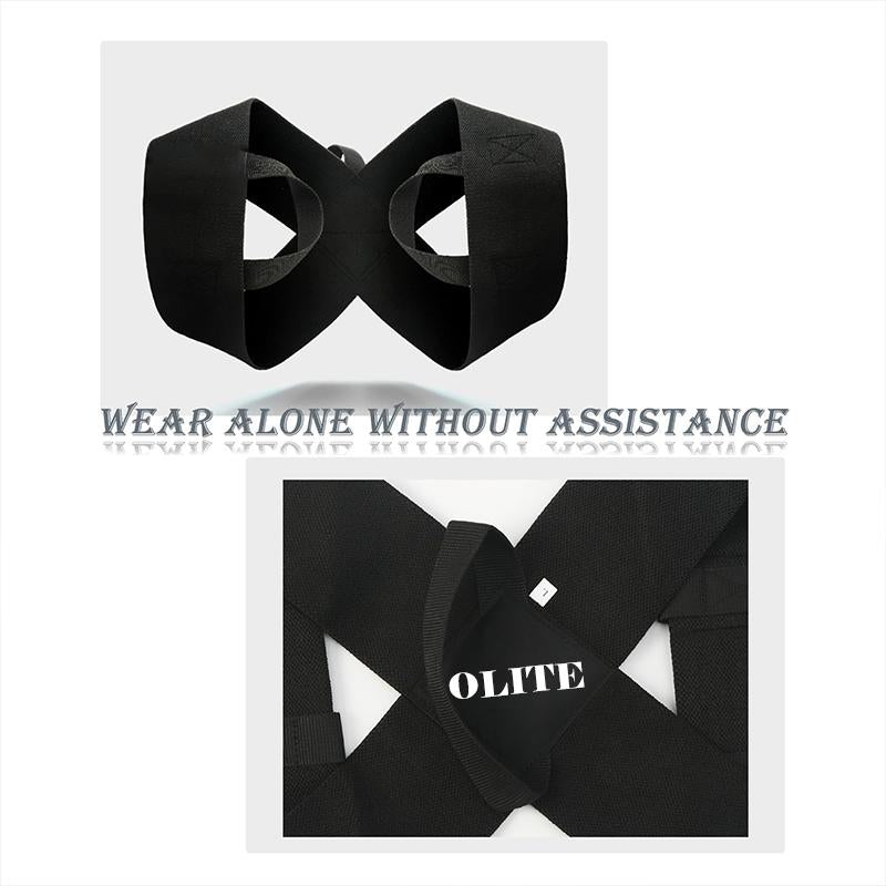 OLITE Heavy Duty Shoulder Training Straps for Bench Press & Chest Press - Ultimate Support for Straight Back & Shoulder Workouts