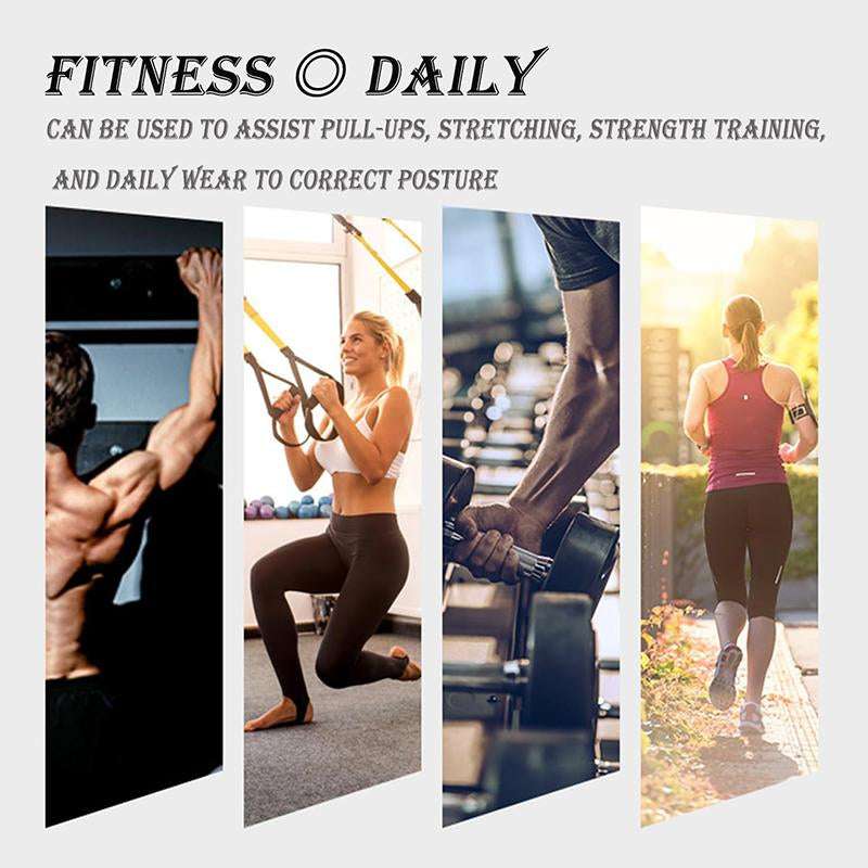 OLITE Heavy Duty Shoulder Training Straps for Bench Press & Chest Press - Ultimate Support for Straight Back & Shoulder Workouts