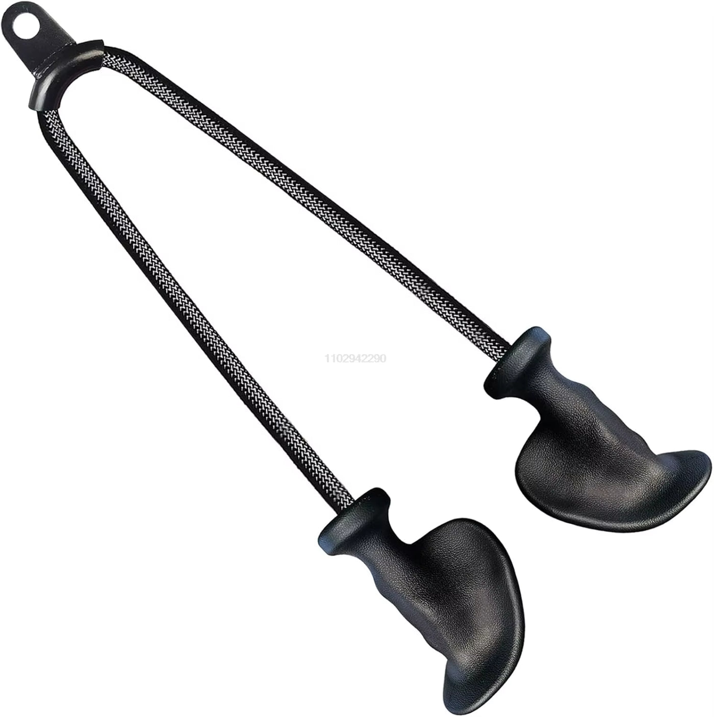 Fitness Biceps Triceps Rope Pull down Grip Handles Muscle Gym Rope Pulley Cable Machine Attachment Back Pulls Pulley Accessories