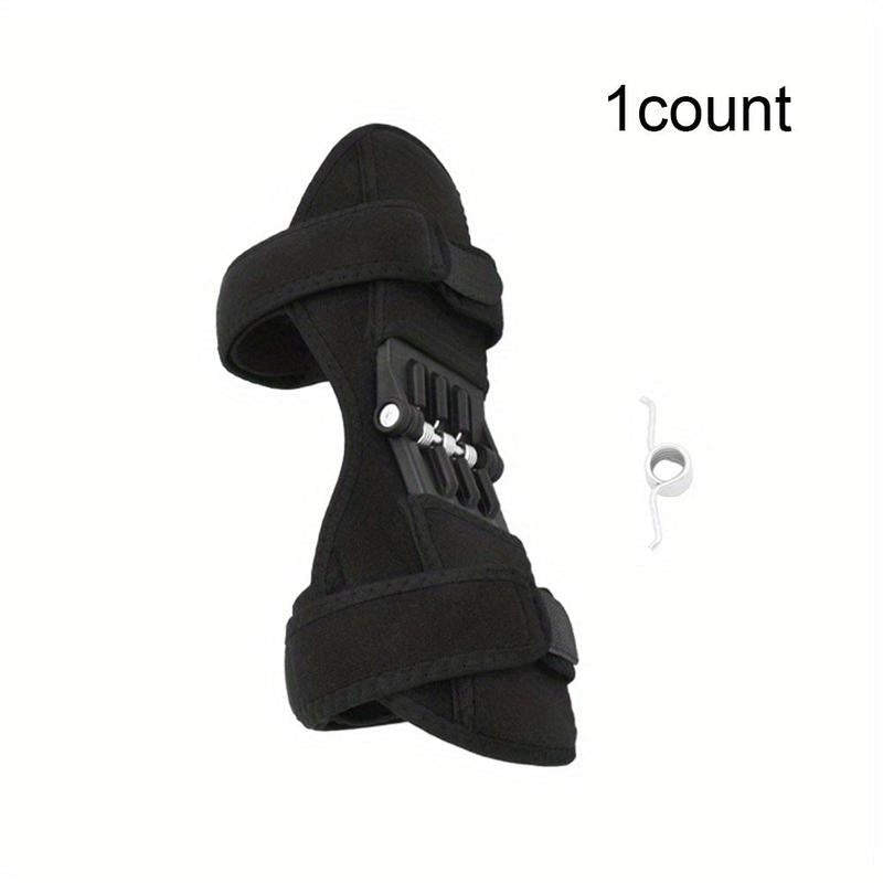 Knee Support Brace with 4 Springs, Knee Brace for Men & Women, Leg Protector, Universal Sports Knee Pads for Running Jogging Cycling